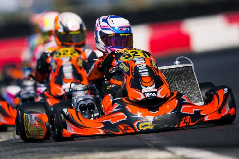 Guilherme e Rafael na pista de Cremona (KMCom / Matteo Segato)