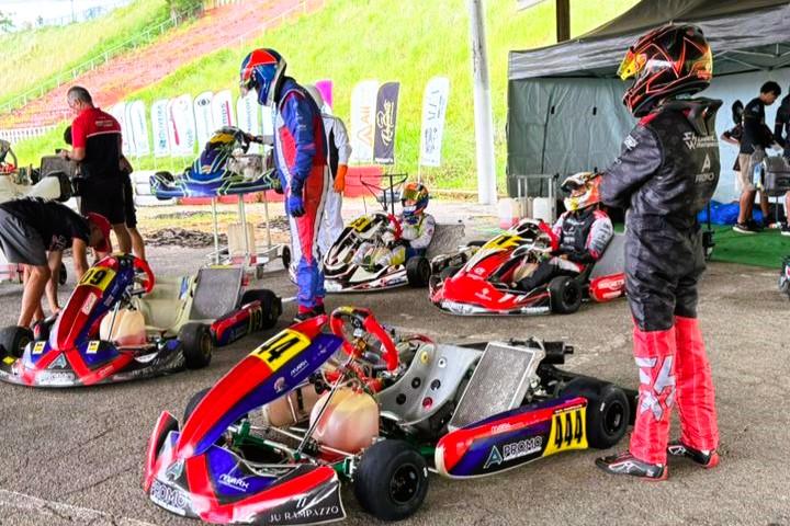 Gilberto e Gael Rampazzo (KMCom / Divulgação)